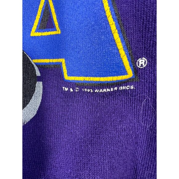 Vintage 1993 UCLA Bruins Sylvester Looney Tunes Crewneck Sweatshirt - Size XL - Picture 6 of 7